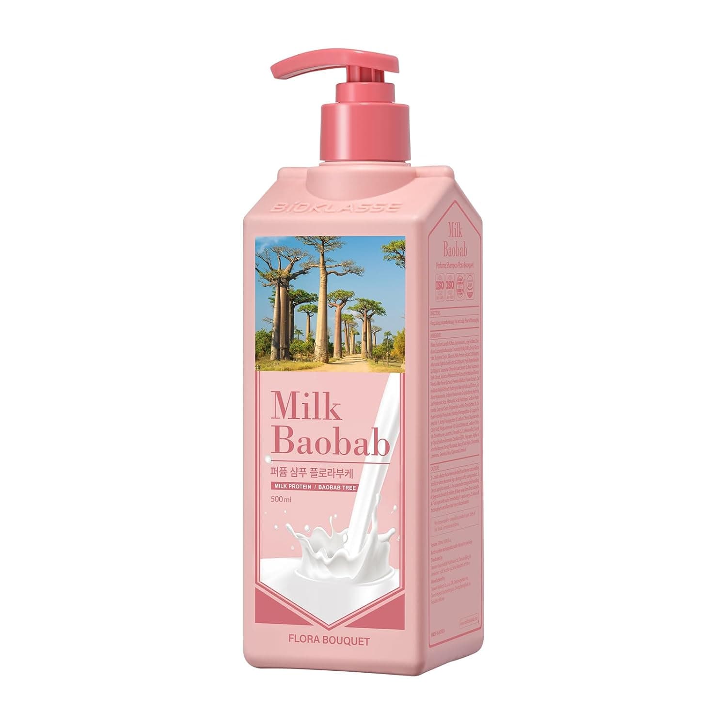 BIOKLASSE Milk Baobab Shampoo [Flora Bouquet]